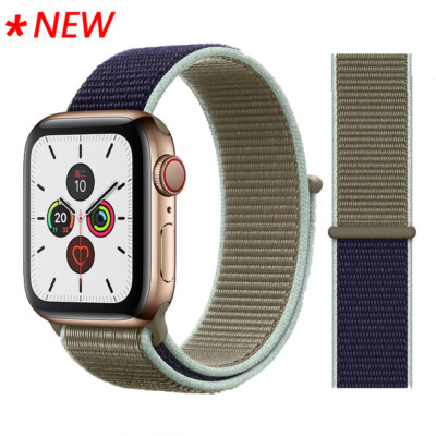 Apple Watch Nylon Sport Loop Band For Apple Watch Series 11 10 9 8 7 6 SE Ultra