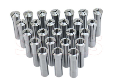 Shars 1/8 - 7/8'' R8 Collet Set 25 Collets FR Bridgeport .0006 New L[