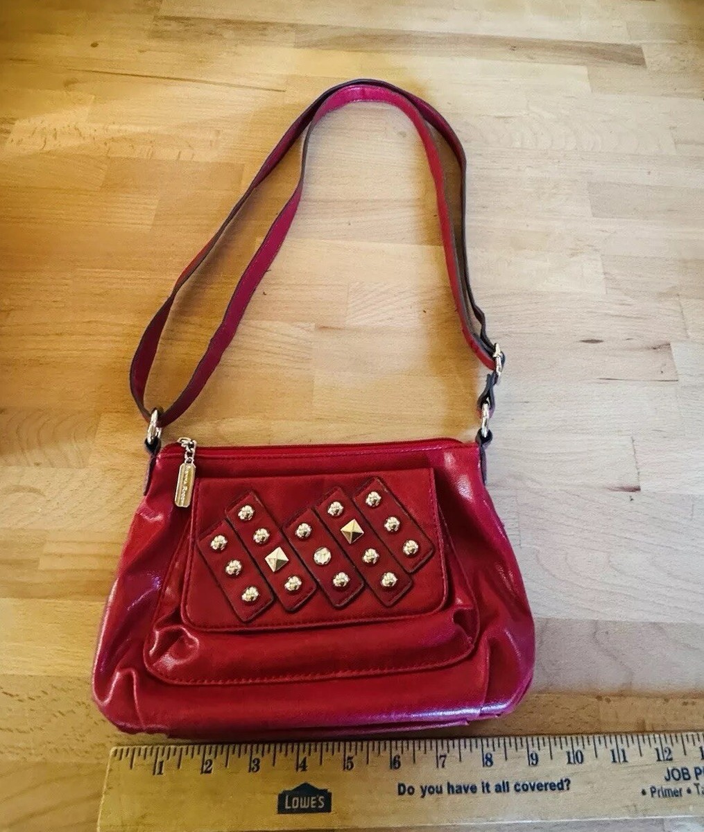 Sienna Ricchi Crossbody Purse Red Studded UK