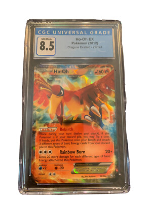 Pokémon TCG Ho-Oh-EX Dragons Exalted 22/124 Holo Holo Rare EX | eBay