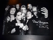 DOM PERIGNON x Lenny Kravitz 2-Page PRINT AD 2018 SUSAN SARANDON Zoe Kravitz