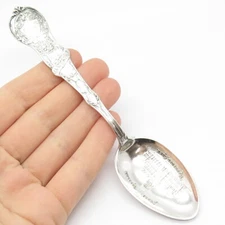 925 Sterling Silver Antique Mechanics Sterling Co. "Hartford Conn." Tea Spoon