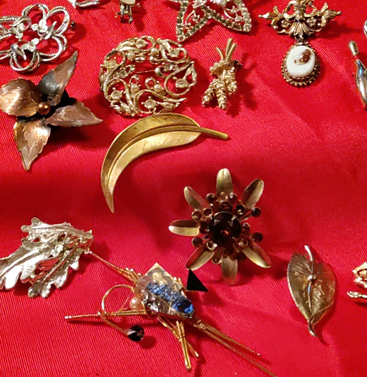 Vintage Brooches And Pins Lot Of 43 eBay