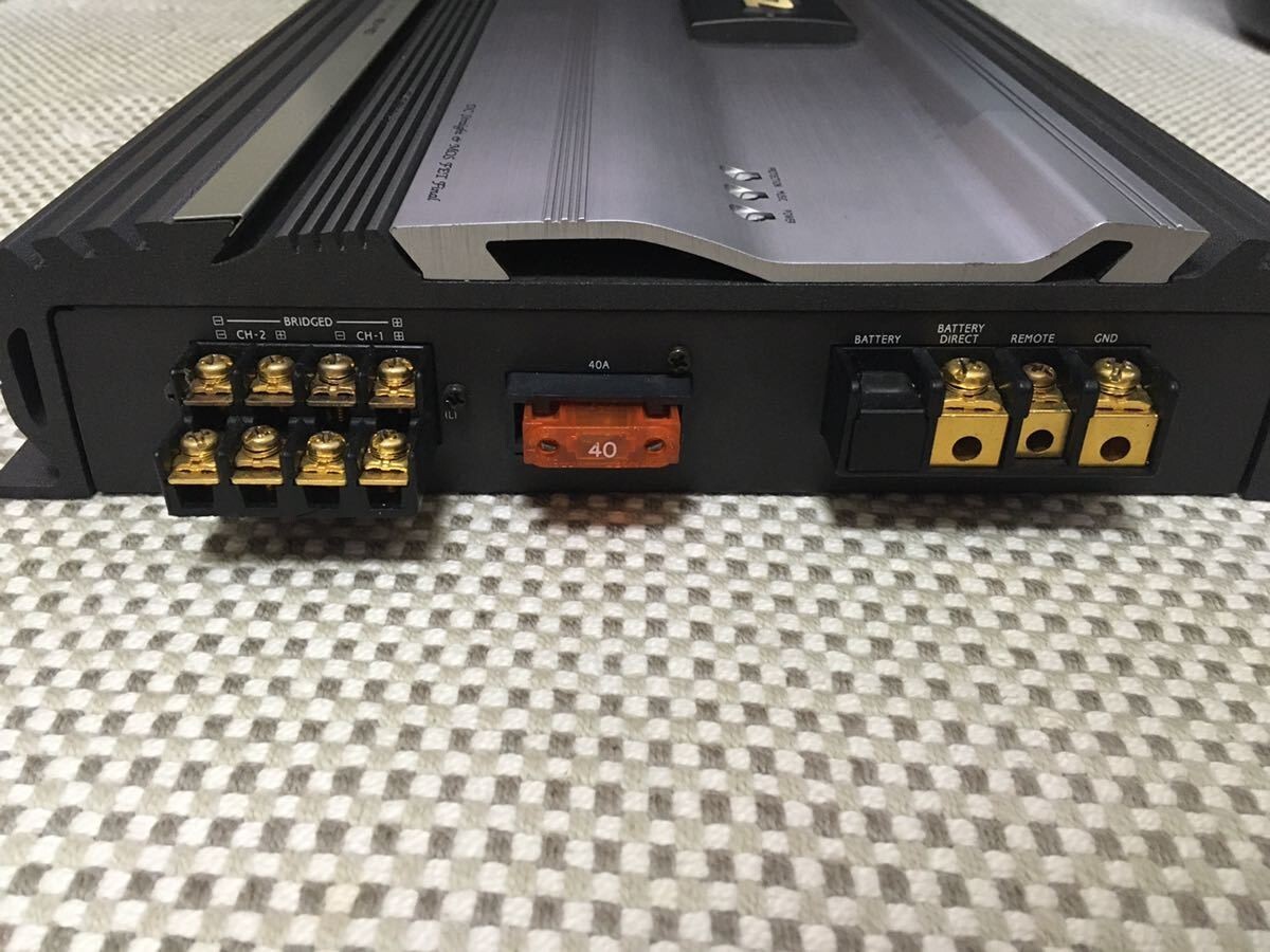 ALPINE MRV-F407 4チャンネルアンプ Alpine MRV-F407 4-Channel Car Amp 4/3/2ch BPF bandpassable
