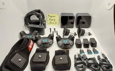🔥3 HTC VIVE Trackers 2.0 + 3x Straps 2x Base Stations VRChat Full Body Tracking