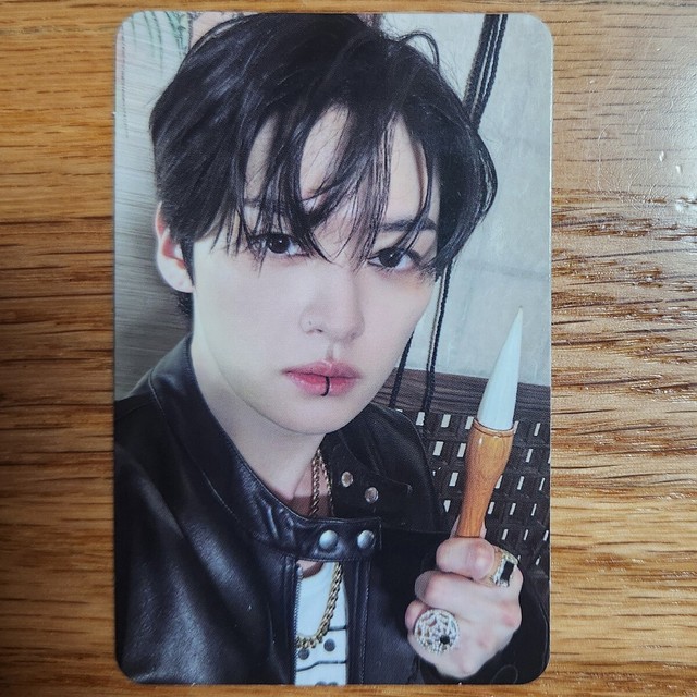 Lee Know Official Photocard Stray Kids Hop Accordion Ver Genuine Kpop