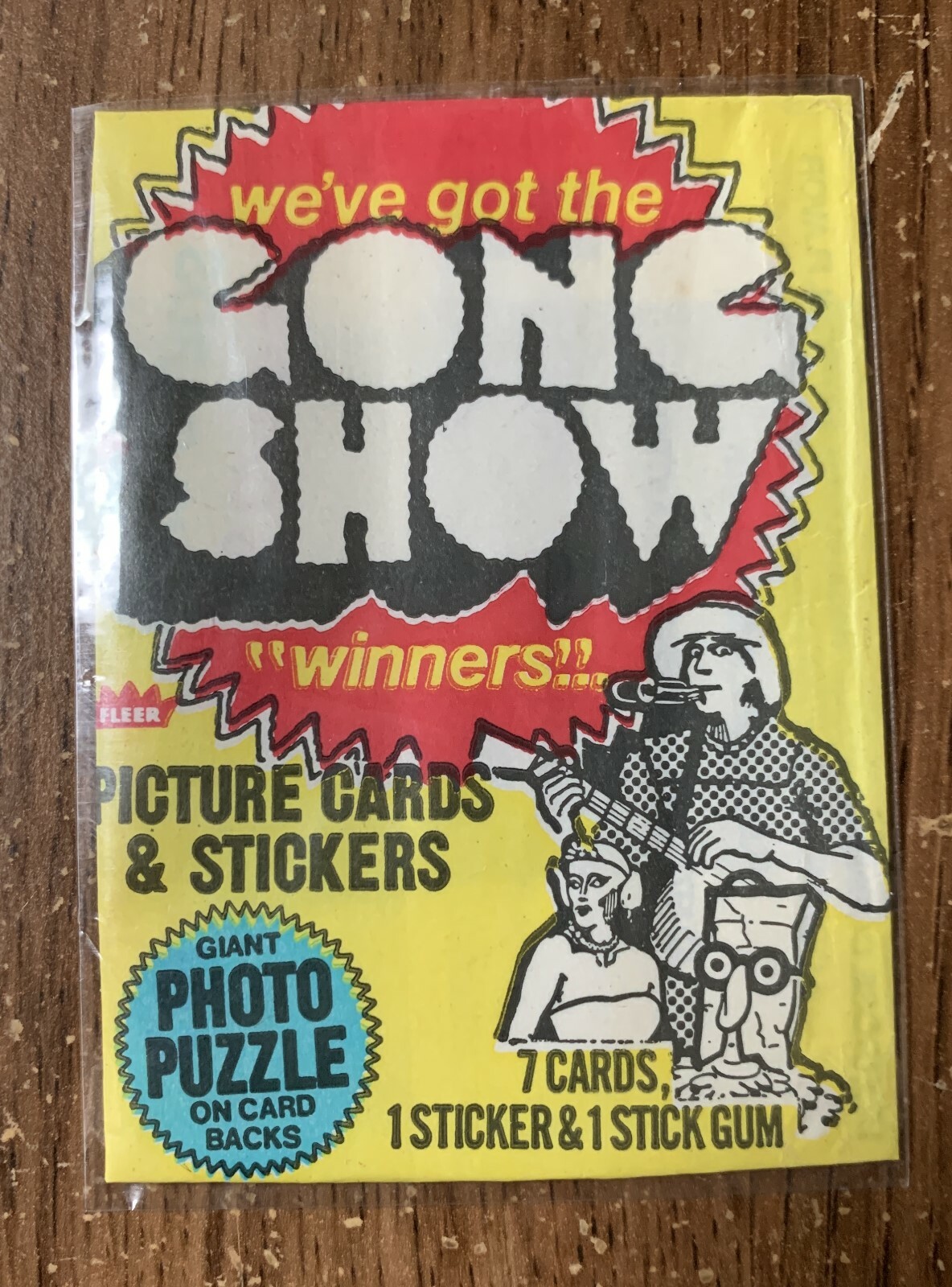 1977 The Gong Show Trading Cards Wrapper eBay