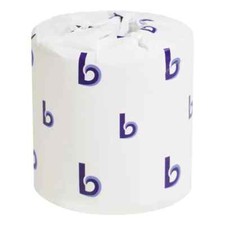 Boardwalk Standard 2-Ply Toilet Paper Rolls, 96 Rolls - 500 Sheet BWK6145
