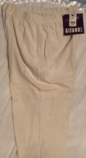 Vintage Gitano Women  s Pants White 22w Sh4