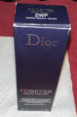 New Dior Forever Glow Foundation Skin Glow 2WP Warm Peach /Glow | eBay