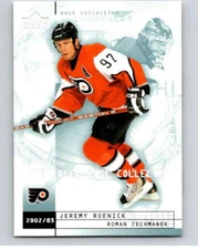2002-03 UD Mask Collection #62 Jeremy Roenick/Roman Cechmanek  V94940