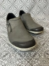 Remonte Leather Gray Womens Shoes SIze 41 (8.5) WS-3