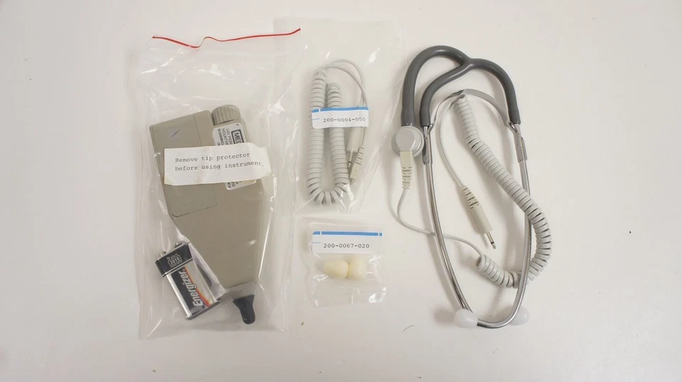 Medasonics Tragbar Elektronische Ultraschall Stethoskop 8MHZ W/Schutzhülle - Bild 4 von 4