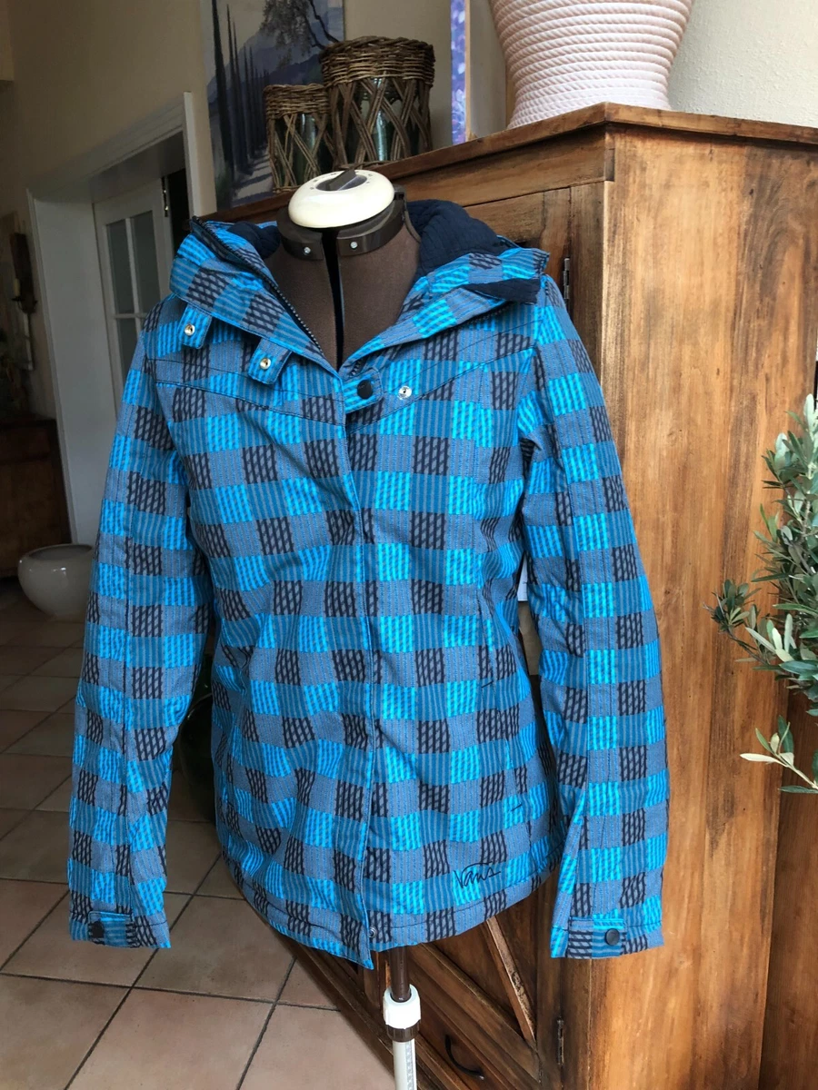 VANS Damen Winterjacke Checkerboard Jacket Gr. S schwarz grau