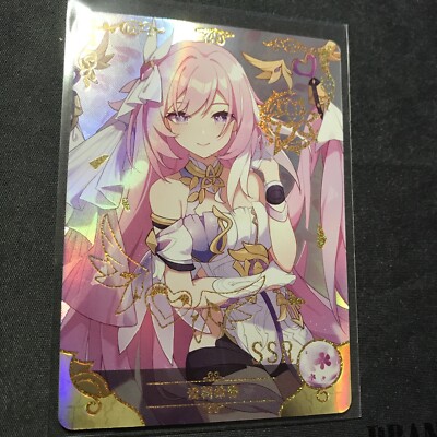 Elysia - Honkai Impact - Waifu Card  - Goddess Story TCG SSR Anime Karte