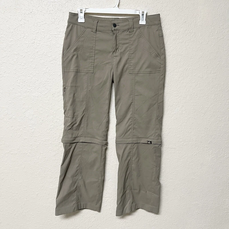 prana hiking zip off convertible pockets hemmed pants