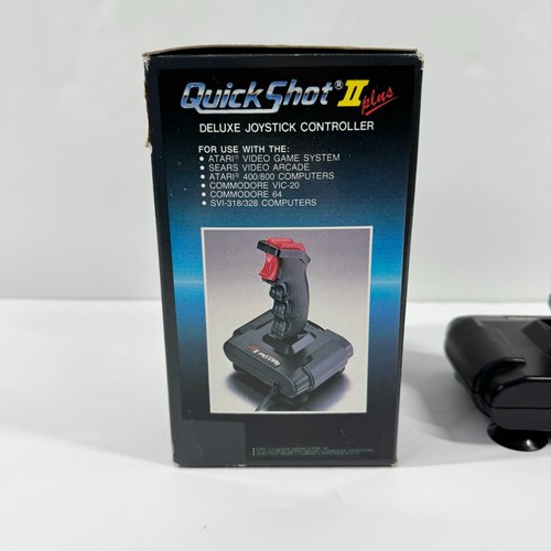 Vintage SVI-102 Quick Shot II Plus Deluxe Joystick Controller in Box - Bild 4 von 14