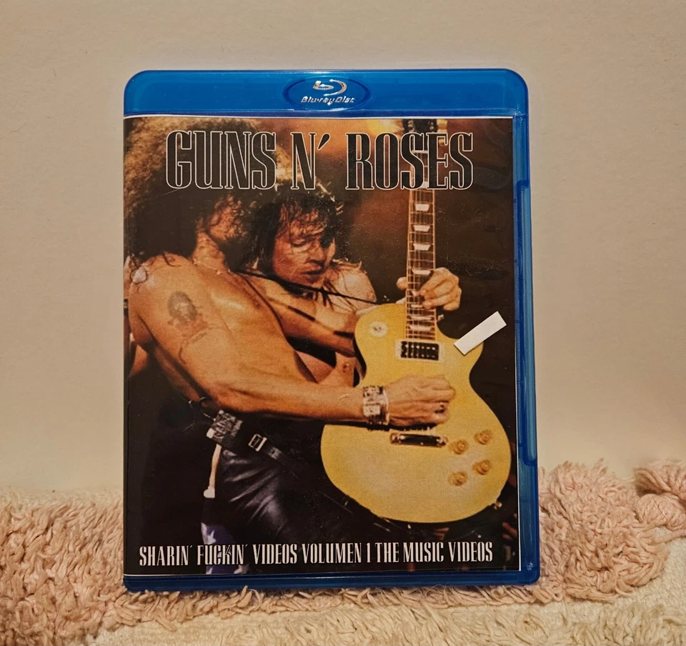 GUNS N' ROSES SHARIN´ FUCKIN´ VIDEOS VOLUMEN 1 THE MUSIC VIDEOS BLU RAY