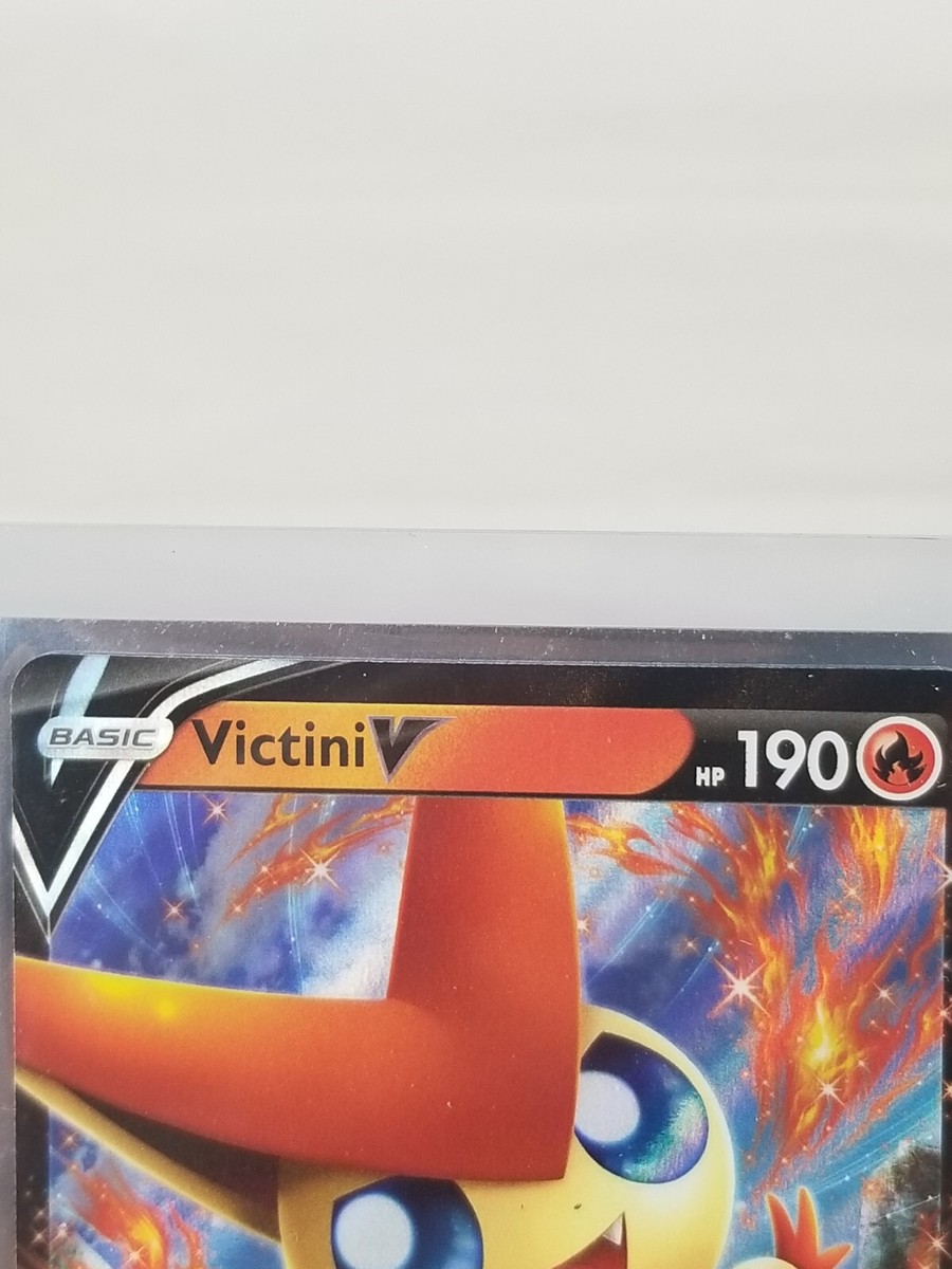 Victini V Basic Hp 190 Fire Holo #21/163 Pokemon 2021 Card | eBay