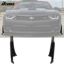 Fits 14-15 Chevrolet Camaro SS Front Bumper Winglets 1LE Style PU Side Spoiler