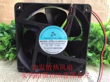 1PCS STD12038HS24 12038 DC24V 0.3A 12CM 2-wire silent cooling fan