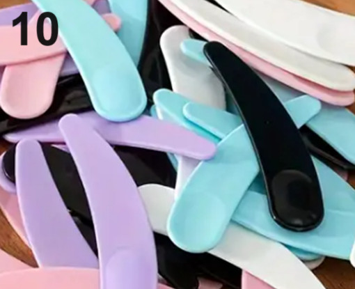 Cremespatel Kosmetikspatel Kosmetik Gesicht Creme Maske Spatel Löffel 10-50 Stk.