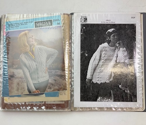 Collection of Aran Knitted Jumper Patterns from 60's & 70's. - Picture 13 of 13