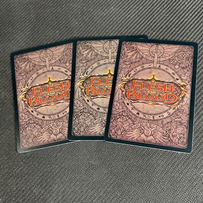 Pummel Red Playset WTR206 Unlimited 3 Flesh and Blood Card WTR