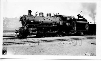 9F689 RP 1940 GREAT NORTHERN RAILROAD 2-8-0 LOCO #1105 SEATTLE WA