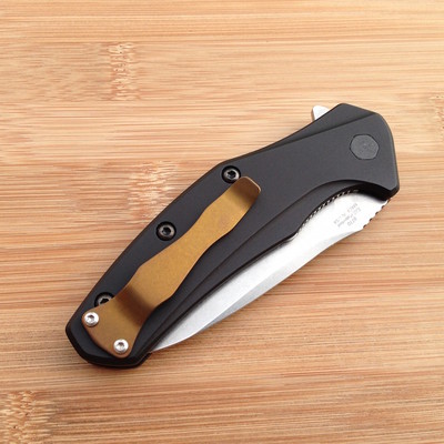 Bronze Custom Titanium Pocket Clip Made For Zero Tolerance ZT0770 ZT0770CF