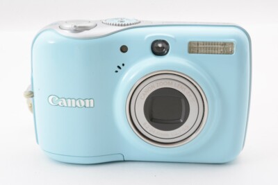 Mint] Canon PowerShot E1 PC1338 Blue Compact Digital Camera