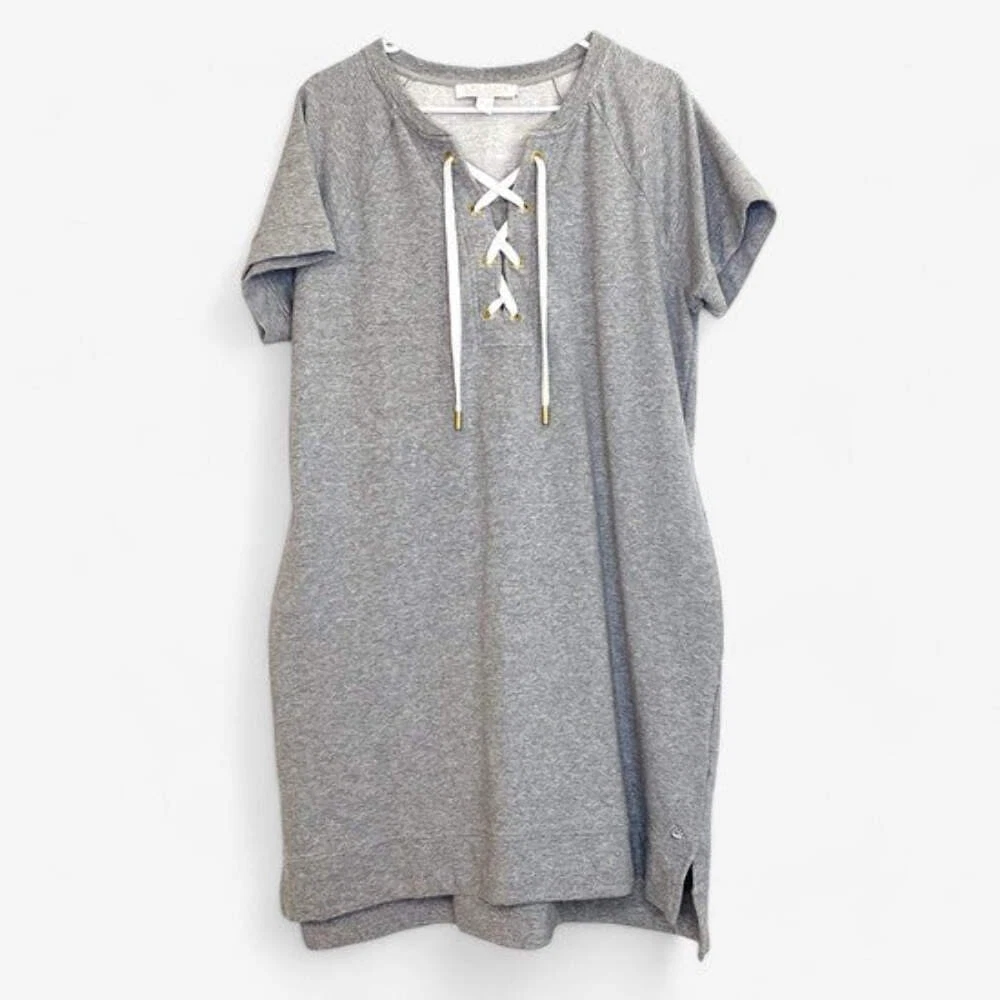 Life Worx by Gloria Vanderbilt Women's Size L Gray Sweatshirt Dress
Opens in a new window or tab