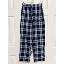 Dallas Cowboys Plaid Lounge Pants Small Drawstring Cozy Soft Sleep Relaxed