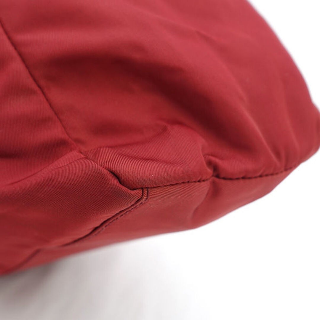 PRADA handbag tessuto wine red brand used 0990015130 thumbnail 7