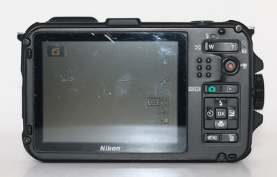 Nikon COOLPIX AW100 Blue 16MP Waterproof Shockproof GPS Digital