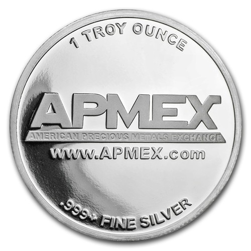 1 oz Silver Colorized Round - APMEX (Police - Badge) - Picture 2 of 5