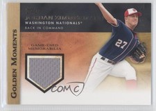 2012 Topps Golden Moments Relics Series 2 Jordan Zimmermann #GMR-JZI 1z6