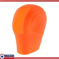 Orange Silicone Gear Shifter Cover Anti-slip Scratch Dust Resistant