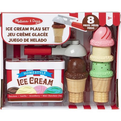 Spin Master Melissa & Doug - Scoop & Stack Eiscreme Set, Spielküche