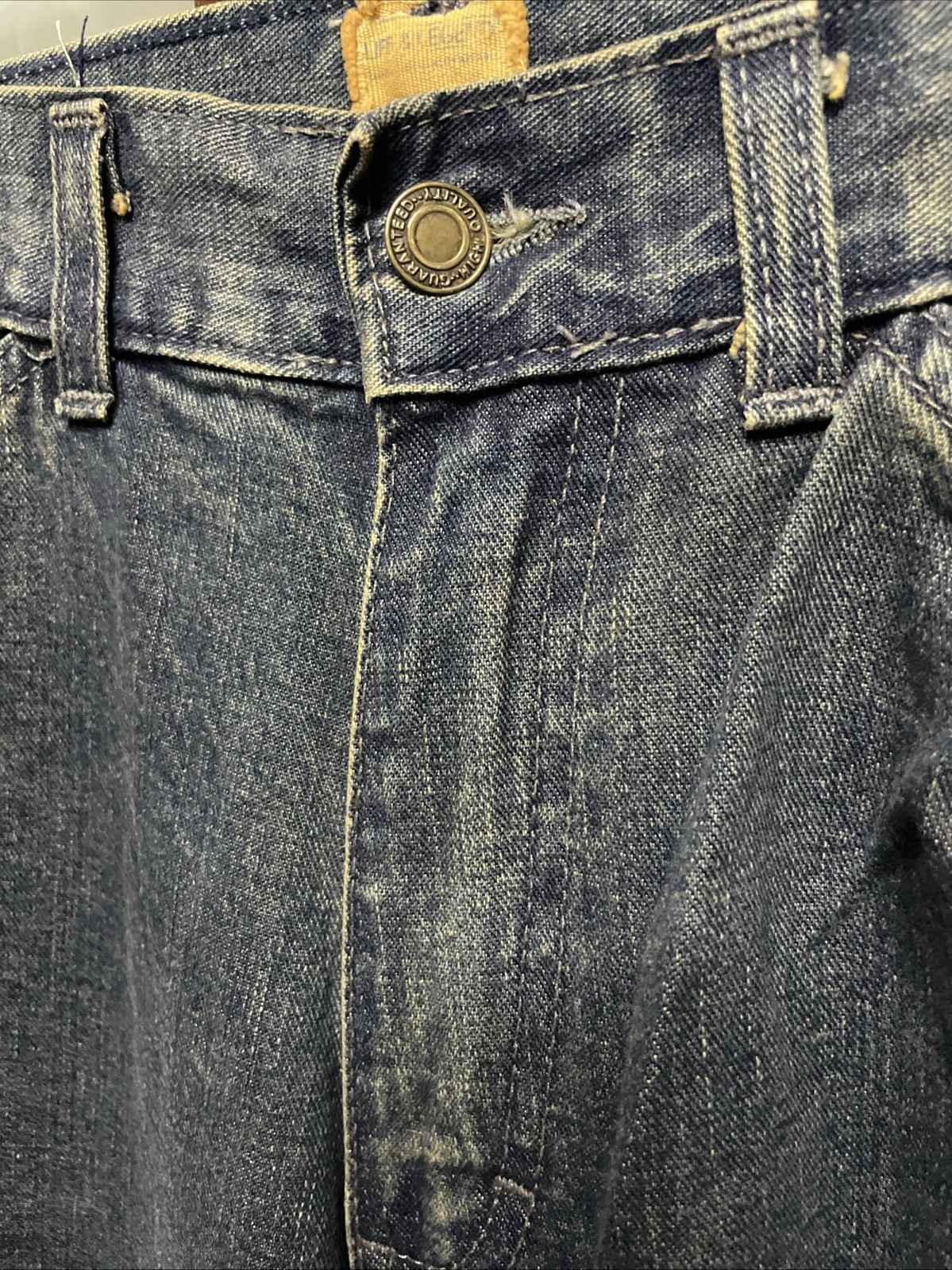 Life & Legend Super Wide Flare Leg Denim Jeans Size 10 Vintage Y2K 90s Rave JNCO image 3