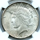1922-S Peace Dollar, NGC MS 63
