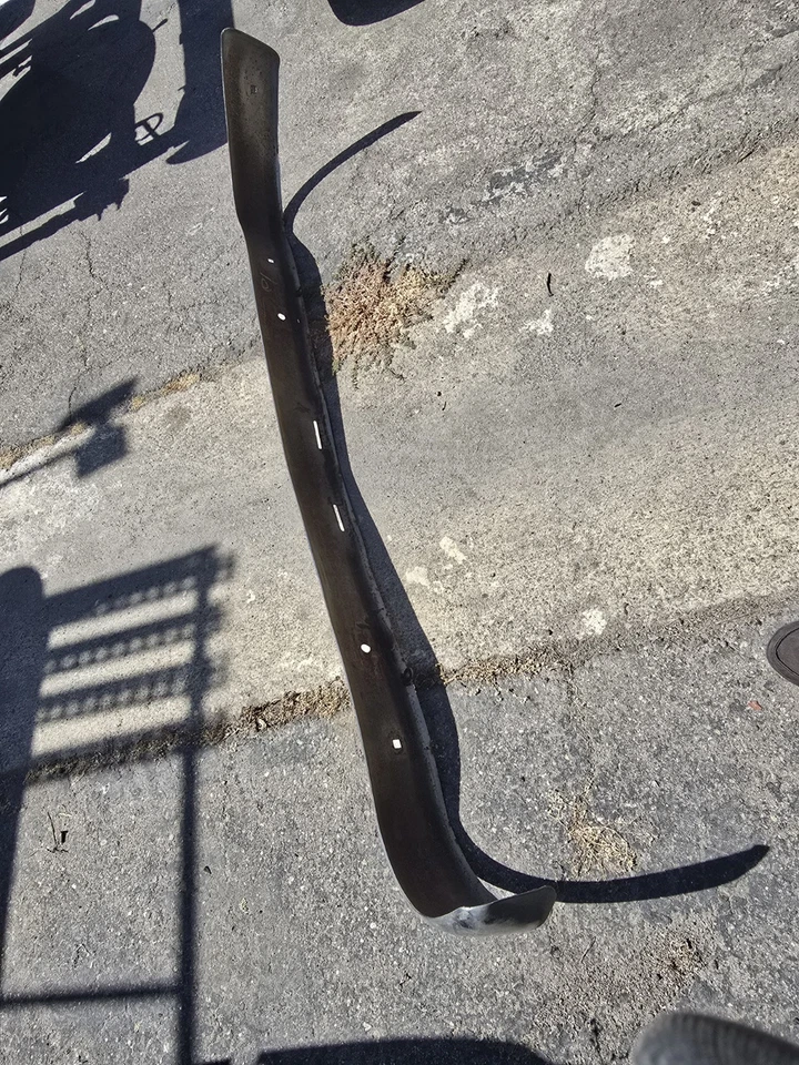 Parachoques delantero Ford Fomoco 1955 1956 WOW NOS BUENA CALIDAD PARA CONDUCTOR Foto 4 de 4