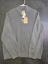 Original Weatherproof Vintage Smoke Gray Sweater Mens Large
