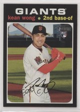 2020 Topps Heritage High Number Kean Wong #541 g6p