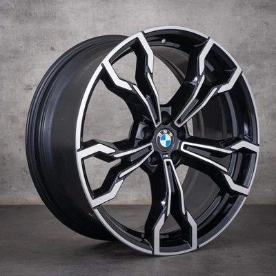 BMW X3M X4M Felge 21 Zoll F97 F98 Styling 765 M 8060041 schwarz glanzgedreht - Bild 1 von 3