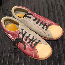 Eagle Męskie sznurowane buty do kręgielni Czerwone US Rozmiar 8 Medium (D, M)