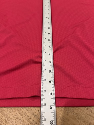 Tiger Woods Collection Nike Dri-Fit Pink Geometric SS Golf Polo Shirt Men's S - Picture 5 of 7