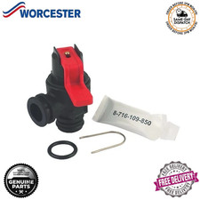 WORCESTER GREENSTAR JUNIOR 24i & 28i MK5 PRESSURE RELIEF VALVE PRV 87161064310