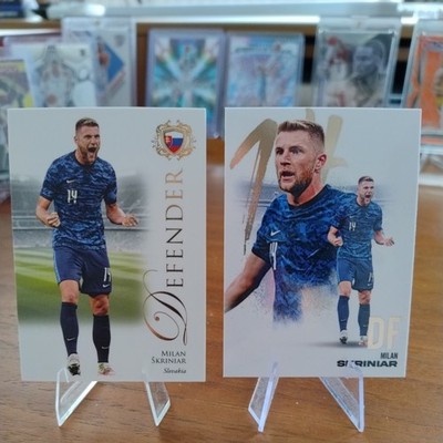 Futera Unikat 2023 Nr. 26 Milan Skriniar Defender Slowakei + 2024 Futera FX (A111)