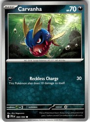 Carvanha 060/094 Phantasmal Flames
